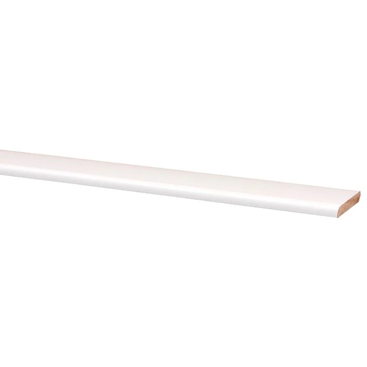 CanDo plakplint MDF wit 240x2,6x0,4cm