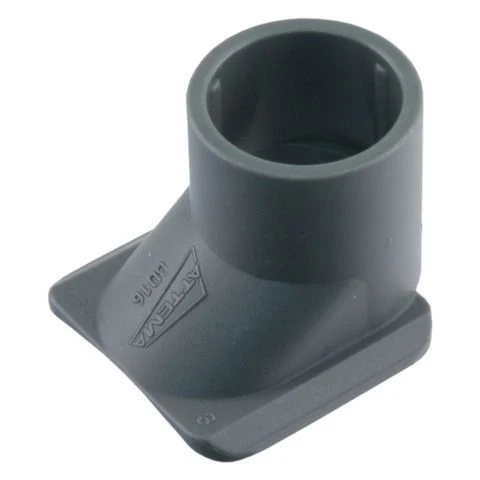Attema spruitstuk 5/8" grijs enkel