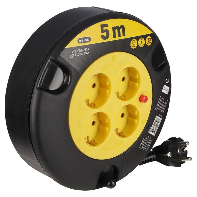 Q-Link kabelbox 4-voudig 5m