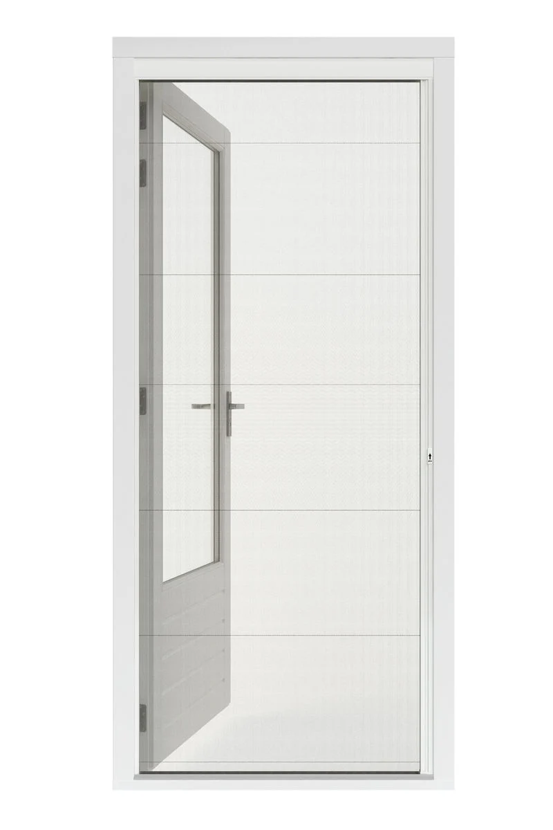 Hamstra Harmony plissé hordeur zwart 100x208-211cm