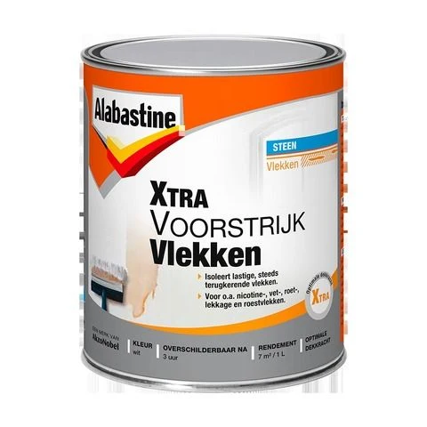 Alabastine Xtra Voorstrijk vlekken primer mat wit 1l