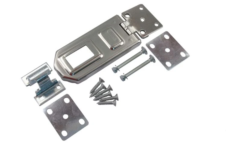 Abus kistoverval RVS zilver 12x5,6cm