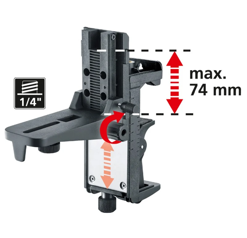 Laserliner MAGNETISCHE KLEM- EN WANDHOUDER
