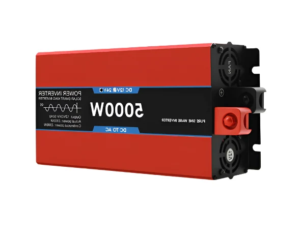 Omvormer – Spanningomvormer – Inverter – Zuivere Sinusomvormer – Power Converter – 12V/24V DC Naar 220V AC – 5000W Continu Vermogen – Digitale Display