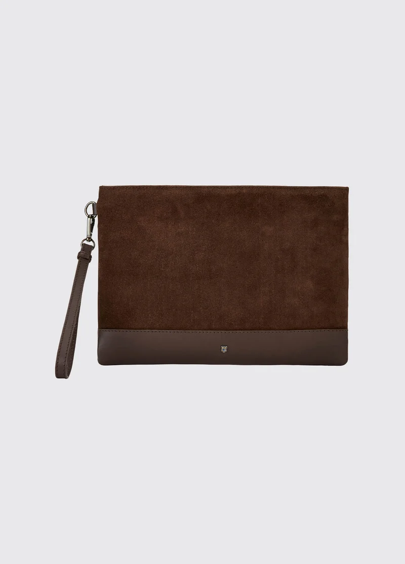 Millymount Suède Clutch - Cigar