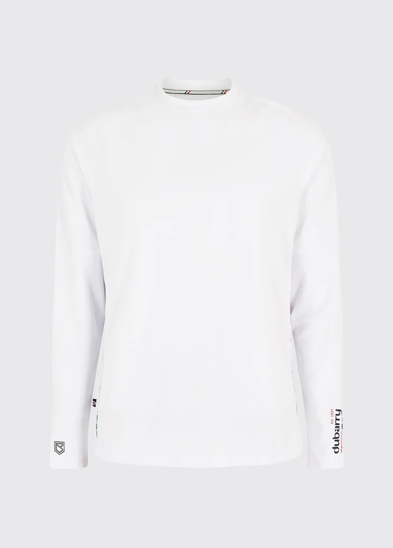 Ancona Lange Mouw T-Shirt UPF 50 Dames- White