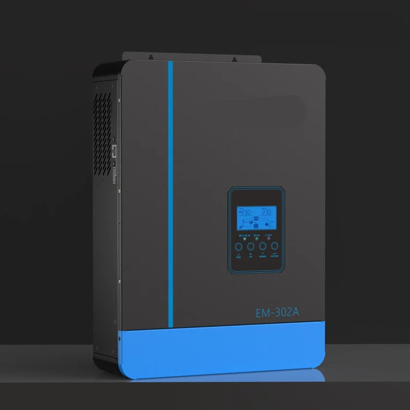 Hybride Omvormer – Alles-In-Één Omvormer – Zonnecontroller – 24V Naar 220V – 3000W Vermogen – Pure Sinusgolf - Geen WIFI