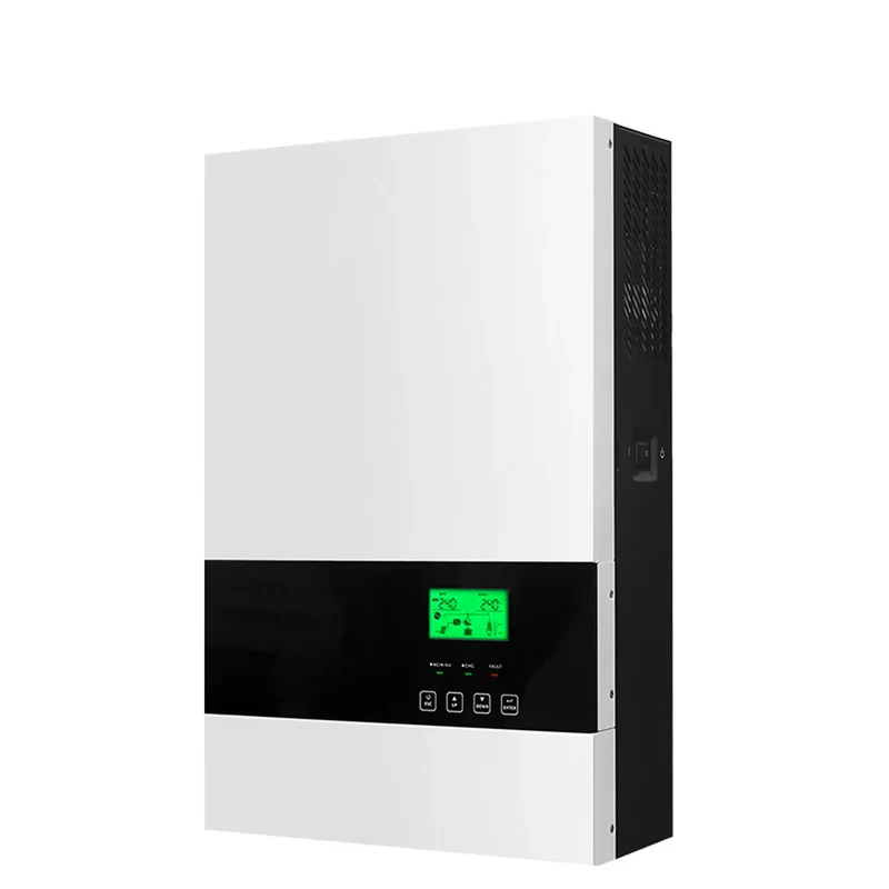 Hybride Zonnestroomomvormer – Zonne-energie Omvormer – Zonne-energie Converter – Solar Inverter – 5500W Output – Ingebouwde MPPT – Zuivere Sinusgolf - 48V