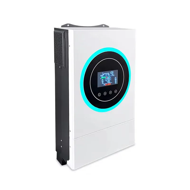 Hybride Zonnestroom Inverter – Zonne-energie Omvormer – Off-Grid Inverter – On-Grid Inverter – MPPT Technologie – 6200 Watt Vermogen – Geen Wifi Monitoring