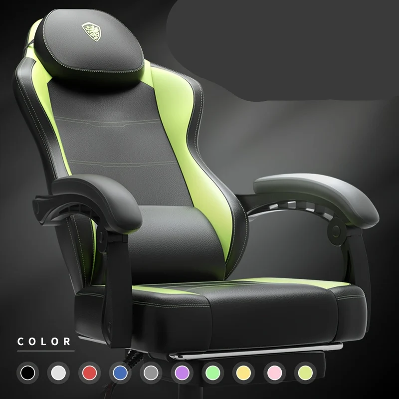 Gamingstoel – Gamestoel – Gaming Chair – Game Stoel – Bureaustoel – Ergonomisch – Kunstleer – Breed Rugleuning – Max. 150 kg