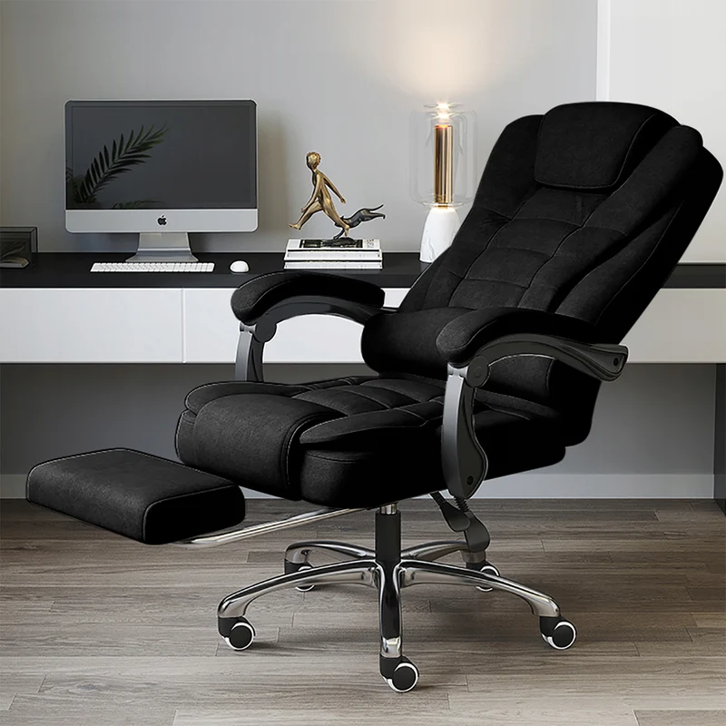 Bureaustoel – Ergonomische Stoel – Office Chair – Draaistoel – Computerstoel – Verstelbare Hoogte – Inklapbare Armleuningen