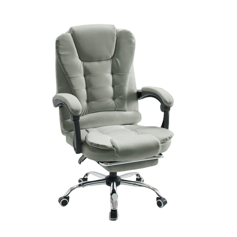 Ergonomische Bureaustoel – Gaming Stoel – Kantoorstoel – Bureau Stoel – Computerstoel – Pocketvering Rugondersteuning – Aluminium Frame – Grijs