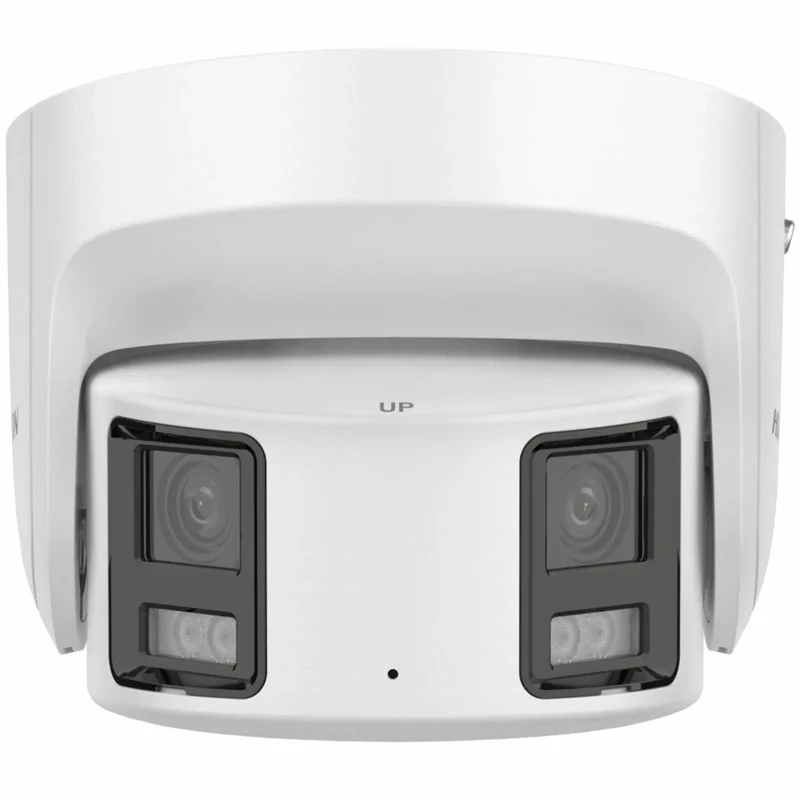 Panoramische Beveiligingscamera – Turret Camera – 8MP Camera – Netwerkcamera – IP67 Behuizing – 180° Uitzicht – Nachtzicht Met Led