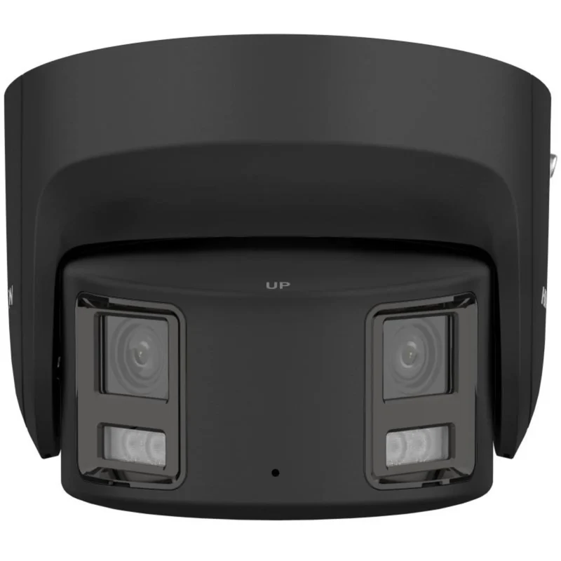 Panoramische Beveiligingscamera – Turret Camera – Bewakingscamera – 8MP Resolutie – 180° Gezichtsveld – Kleurrijk Nachtzicht – IP67 Weerbestendig