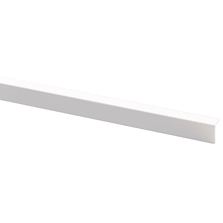 Hoekprofiel aluminium wit 20x20mm 2m