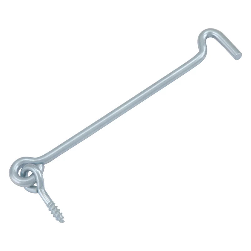 Deltafix windhaak zilver 6,0x200mm verzinkt aluminium