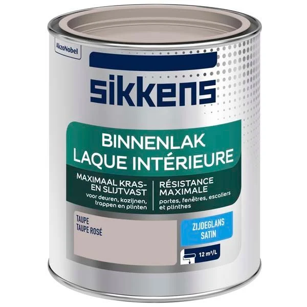 Sikkens Binnenlak zijdeglans taupe 750ml