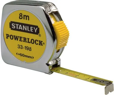 Stanley PowerLock rolbandmaat 8mx25mm
