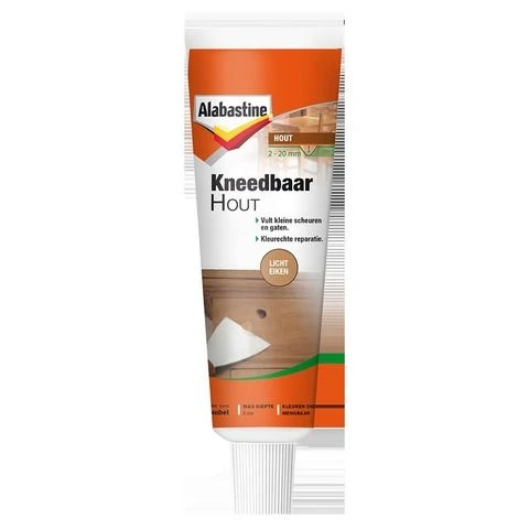 Alabastine kneedbaar hout elastisch licht eiken 50ml