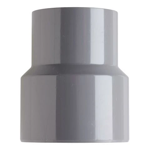 Martens overgangsstuk 60x80mm kunststof grijs
