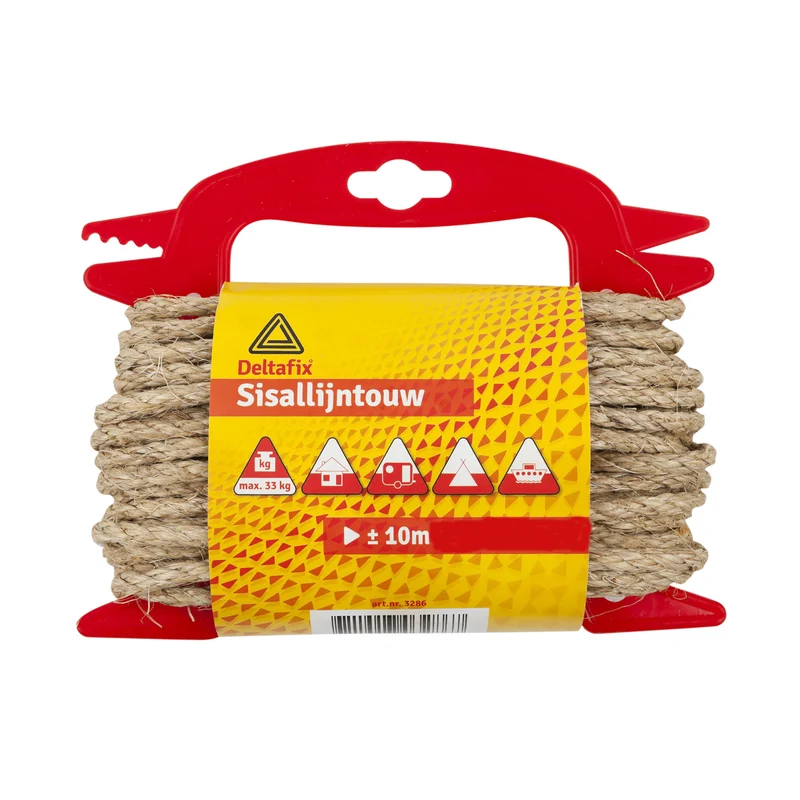Deltafix sisal touw beige 8mm 10m