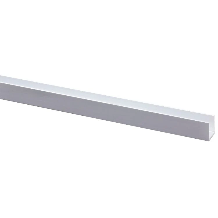 U-profiel aluminium 25x25mm 1m