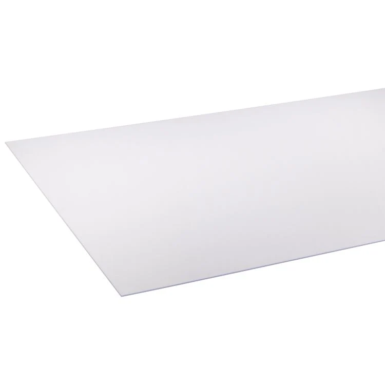 Plexiglas plaat polystyreen helder 4mm 1x2m