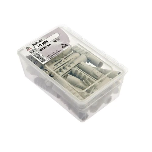 Deltafix plug 10mm nylon 10x50mm 40st