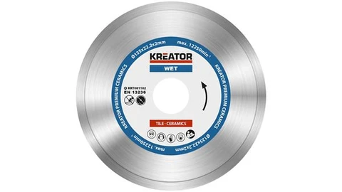 Kreator Premium Nat diamantschijf ⌀125mm