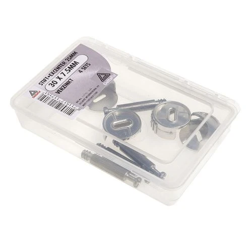 Deltafix excenterstiftset 25mm 30x7.5 4 sets