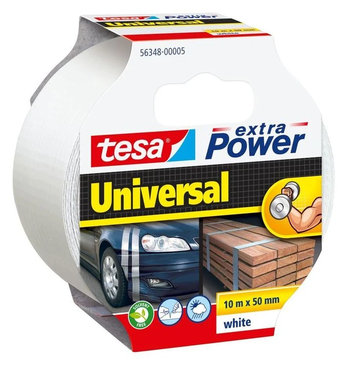 Tesa Extra Power Universal montagetape wit 50mm 10m