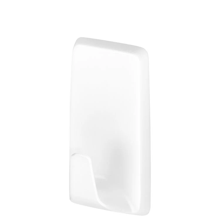 Tesa Powerstrips haak rechthoek kunststof dubbel wit 2st