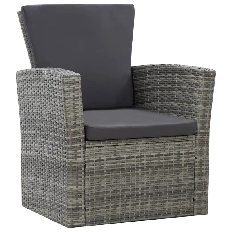 Loungeset – Tuinset – Loungemeubel – Zitgroep – Tuinmeubelset – Polyrotan – Weerbestendig – Inclusief Kussens
