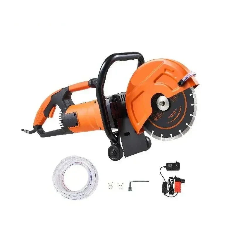 Elektrische Betonzaag - Betonfrees - Betonzagen - Steenzaagmachine - Muurfrees - Zaagmachine - 14 Inch Cirkelzaag Cutter - 1800W - 5 Inch Snijdiepte - Nat/Droog Snijden - voor Beton - Steen - en Baksteen