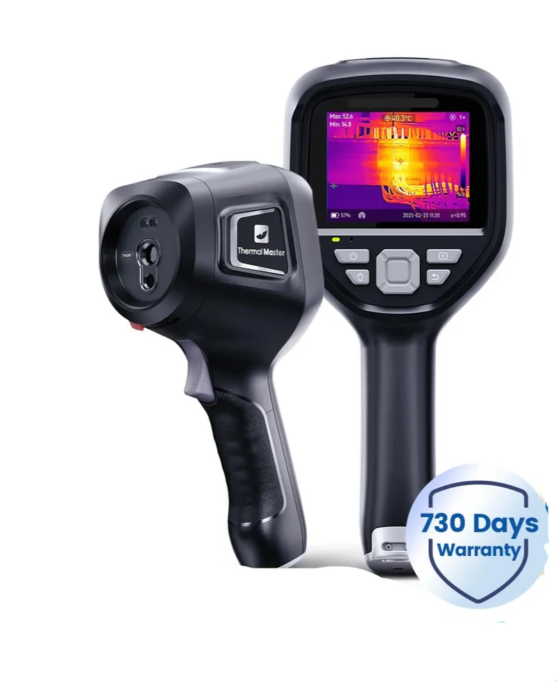 Warmtebeeldcamera – Warmtecamera – Infraroodcamera – Thermografische Camera – Compact – Temperatuurbereik -20°C Tot 550°C – Hoge Resolutie 256×192 Pixels