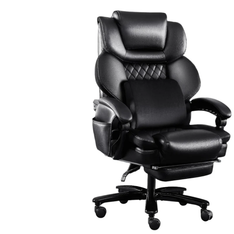 Massage Bureaustoel – Ergonomische Bureaustoel – Relax Stoel – Werkstoel – 3D Massage – Memory Foam Rugkussen – Verstelbare Rugleuning