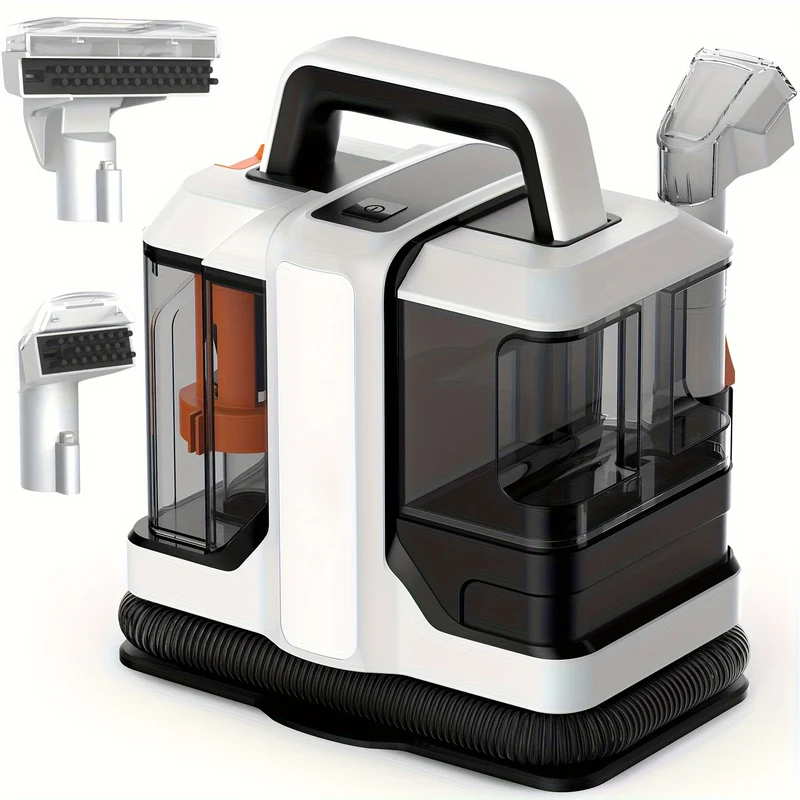 Handstofzuiger – Stoffzuiger – Textielreiniger – Meubelreiniger – Tapijtreiniger – 600W Vermogen – 1500ml Waterreservoir