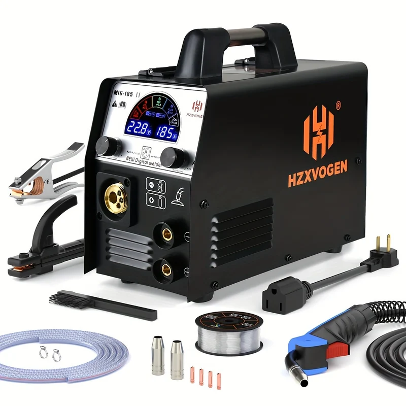 Lasapparaat – Mig-lasmachine – Tig-lasapparaat – Elektrode-lasapparaat – Multifunctioneel lasapparaat – 4-in-1 lasmachine – Digitale Display – Overbelastingsbeveiliging