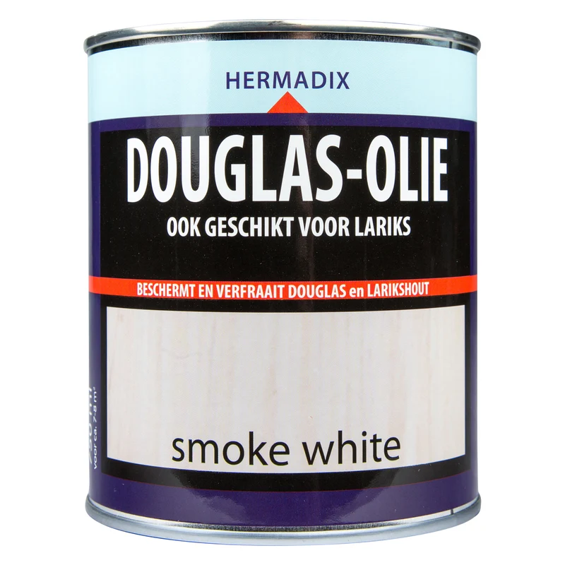 Hermadix Douglas olie mat wit 750ml