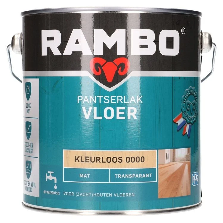 Rambo Pantserlak mat vloer 2,5l