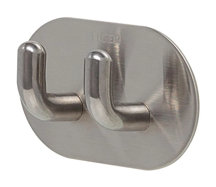 Tiger Hooks haak RVS geborsteld dubbel rond