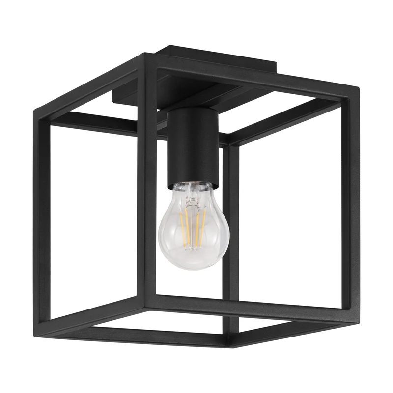 Eglo Blackcrown plafondlamp zwart