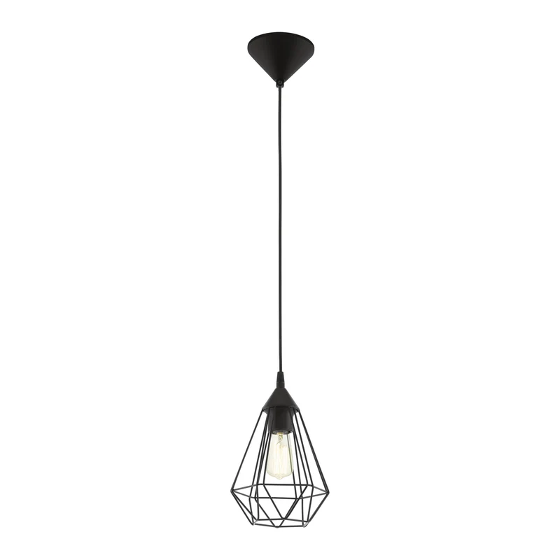 Eglo hanglamp Tarbes zwart