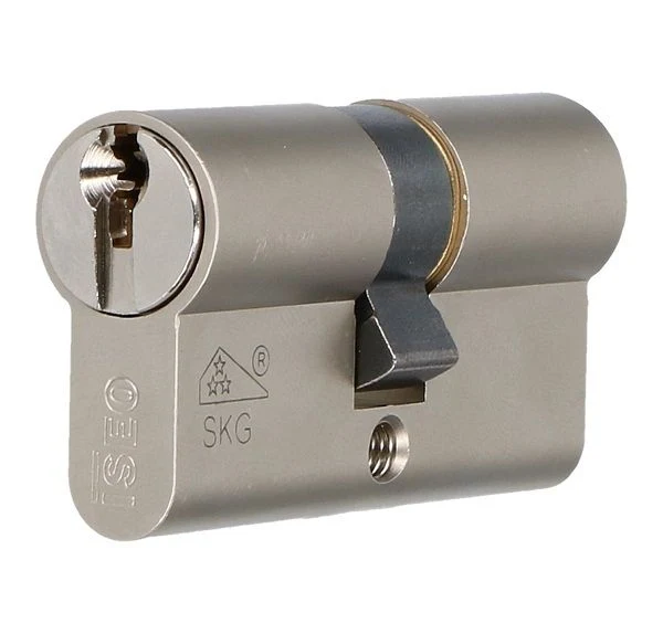 Hubo F9 veiligheidsprofielcilinder 30/30 zilver 4st