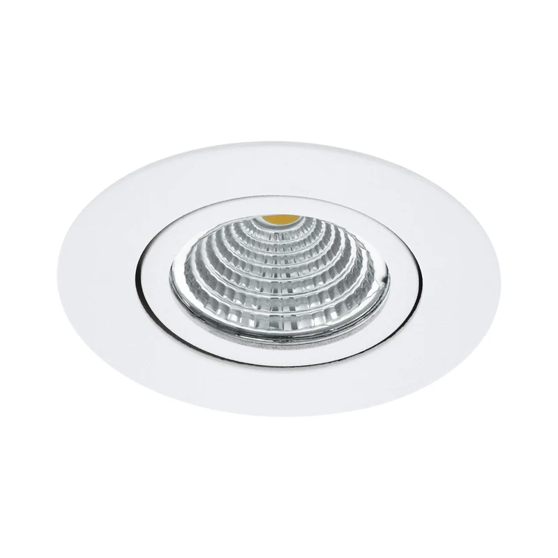 Eglo Saliceto LED inbouwspot ⌀8,8cm dimbaar wit aluminium