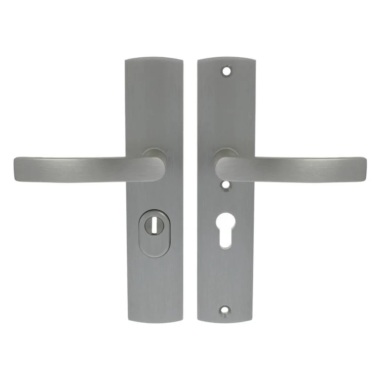 AXA kruk-/krukgarnituur PC55 zilver RVS SKG*