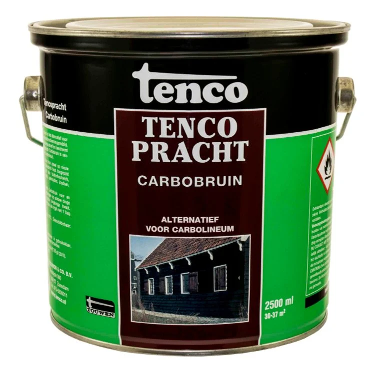 Tenco Pracht houtbeschermingsbeits carbobruin 2,5L