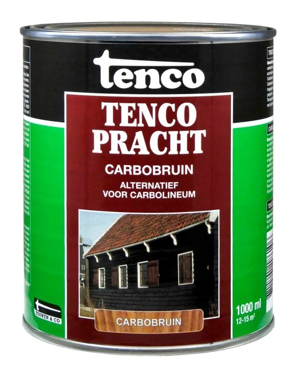 Tenco Pracht houtbeschermingsbeits carbobruin 1L