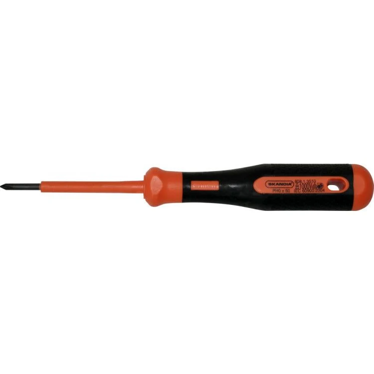 Skandia VDE schroevendraaier PH0x60mm