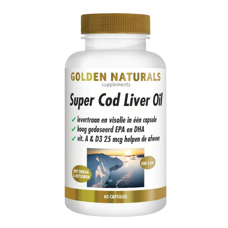 Golden Naturals Super Cod Liver Oil (60 7 180 capsules)
